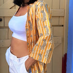 Load image into Gallery viewer, Golden Leopard Kimono
