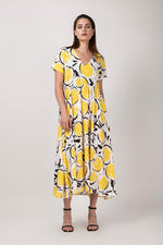 Load image into Gallery viewer, CITRUS-LINEN DRESS
