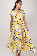 Load image into Gallery viewer, CITRUS-LINEN DRESS
