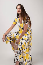 Load image into Gallery viewer, CITRUS-LINEN DRESS
